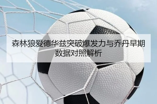 森林狼爱德华兹突破爆发力与乔丹早期数据对照解析